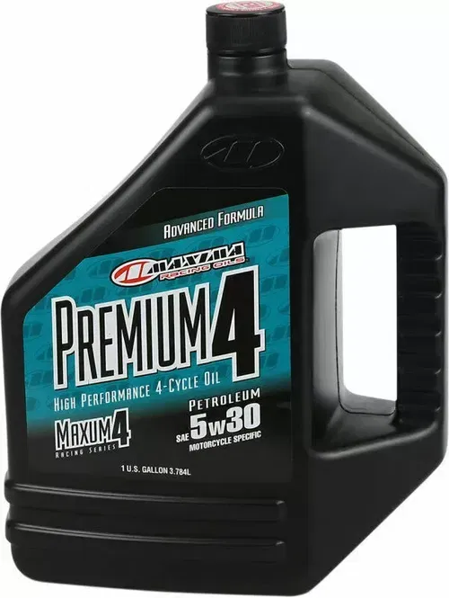 Maxima Racing Oil Maxum 4 Premium 4-Stroke Motor Oil | 5W-30 | 128 oz | 399128