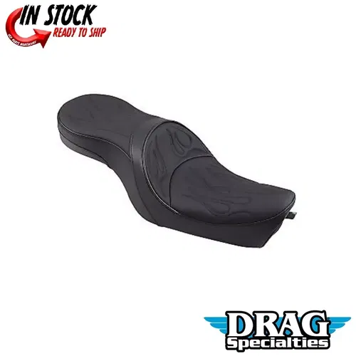 Drag Specialties Low-Profile Wide Touring Seat for Harley Sportster 04-21 XL