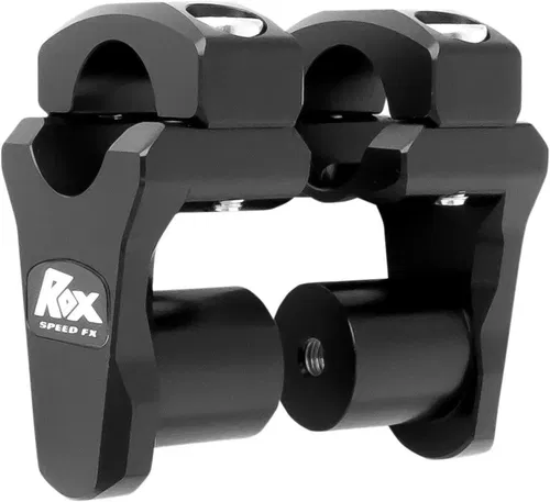 Rox Speed FX - 1-3/4" Pivoting Bar Risers for 1-1/8" Handlebar (Black) 3R-P2PPLK
