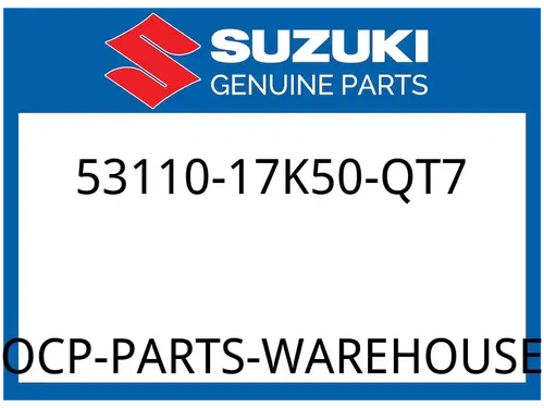 Suzuki OEM Part 53110-17K50-QT7 FENDER,FRONT (GRAY)