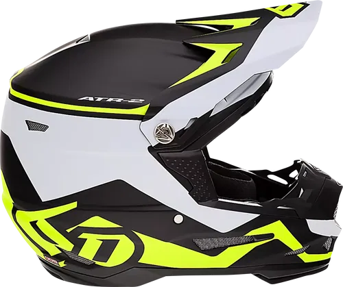 6D HELMETS ATR-2 Drive Helmet MOTOCROSS Medium Neon Yellow