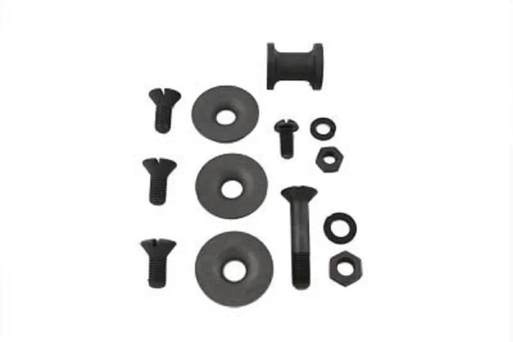 Tool Box Parkerized Mounting Kit for Harley-Davidson V-Twin