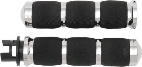 AVON GRIPS Fits 3-Ring Air Cushioned Grips - Indian - Chrome MT-IN-AIR-90-CH