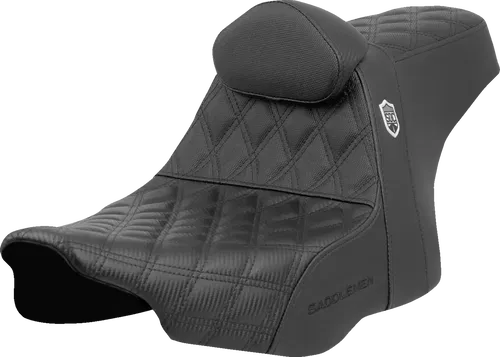 SADDLEMEN Pro Series SDC Performance Fits Seat - Lattice Stitch - Gripper - W/