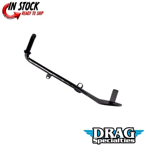 Drag Specialties 0510-0399 Black +1" Longer 10.5" L Kickstand for Touring 07-16