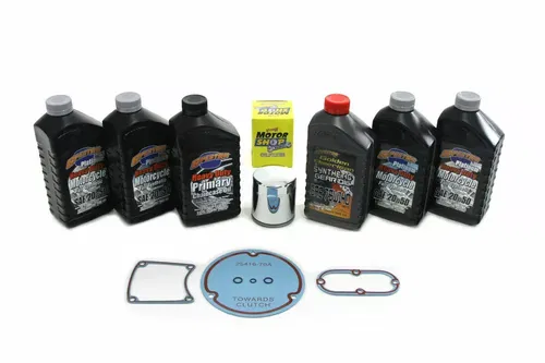 Evolution Complete Oil Change Kit Harley V-Twin 1984-98 FXST FLT