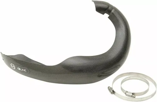 Moose Racing By Eline Carbon Fiber Exhaust Guard For Stock Pipe For KTM 125 150