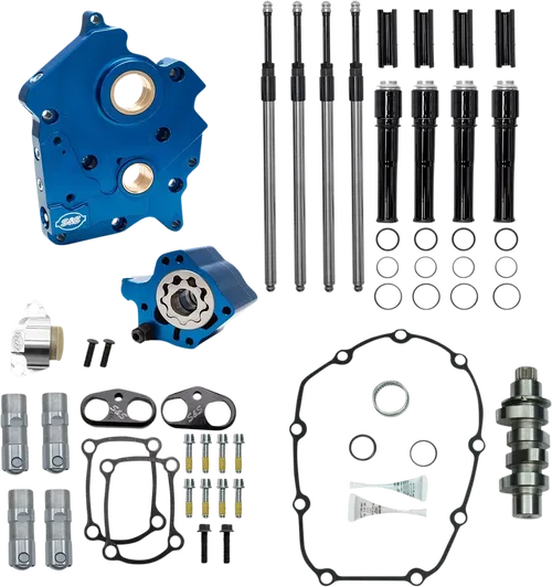 S&amp;S CYCLE Cam Chest Kit With Plate - Chain Drive - Water Cooled - Fits 475
