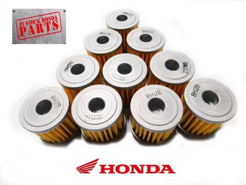 2002-2023 Honda CRF 150R 250 R X 450R OEM Oil Filter S 15412-MEN-671 (10 Pack)