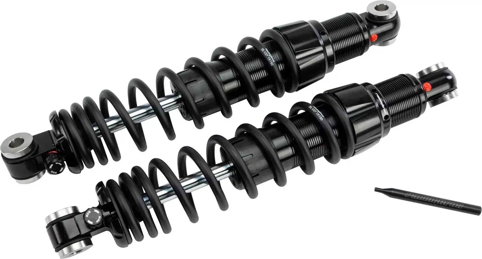 HARDDRIVE Bazooka Rear Preload/Rebound Adjustable Shocks  890-01009