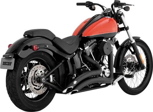 VANCE &amp; HINES Big Radius Exhaust System - Black 46369