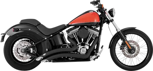 VANCE &amp; HINES Big Radius Exhaust System - Black 46369