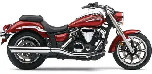 Cobra Slip-on Muffler with Scalloped Tip Exhaust Yamaha V-Star 950 950 2009-2014