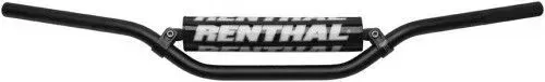 Renthal 7/8in. Mini Racer Handlebar 50SX Mini Bend - Black 825-01-BK-04227