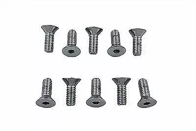 Chrome Allen Type Disc Screw for Harley Davidson by V-Twin
