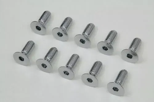 Chrome Allen Type Disc Screw for Harley Davidson by V-Twin