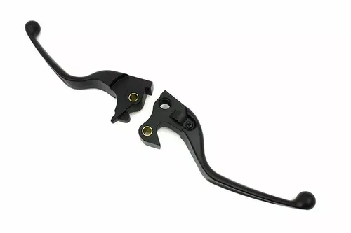 Black Hand Lever Assembly for Harley Davidson by V-Twin