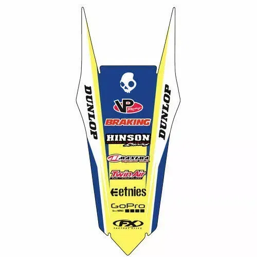 Factory Effex Rear Fender Graphic For Husqvarna TC FC 125-450 14-15, TE FE 14-16