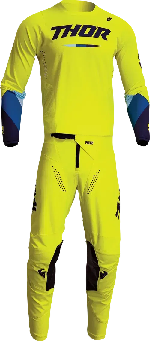 THOR Youth Fits Pulse Tactic Jersey - Acid - Large 2912-2195