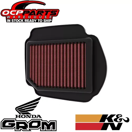 NEW K&N OE REPLACEMENT HIGH-FLOW AIR FILTER 2021 - 2024 HONDA GROM MSX125