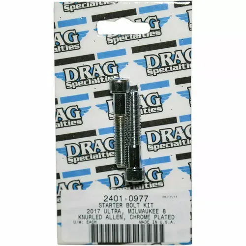 Drag Specialties Starter Bolt Kit w/ Smooth Allen 2017 Harley M8 M-Eight