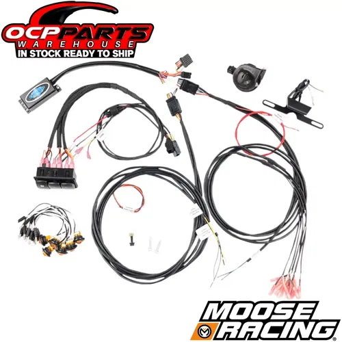 NEW MOOSE UTILITY UNIVERSAL ATV / UTV ROCKER SWITCH STREET KIT OR-SLK-U01