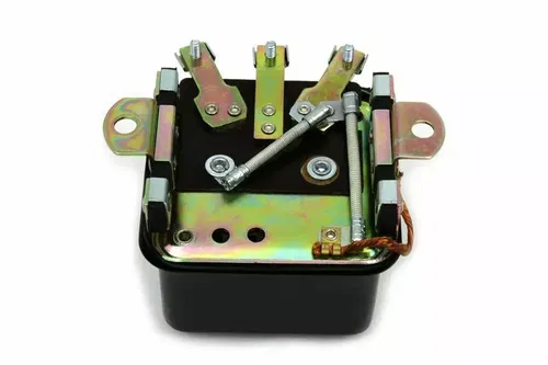 Black 6 Volt Mechanical Regulator for Harley Davidson by V-Twin