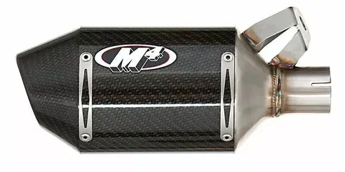 NEW YAMAHA 2006-2020 R6 M4 EXHAUST STEER SLAYER SLIP ON CARBON MUFFLER