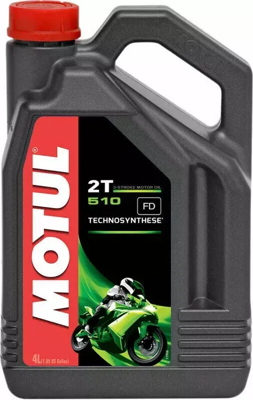 Motul 510 2T Anti-Smoke Oil Injection or Premix 2-Stroke Oil | 4 Liter | 104030