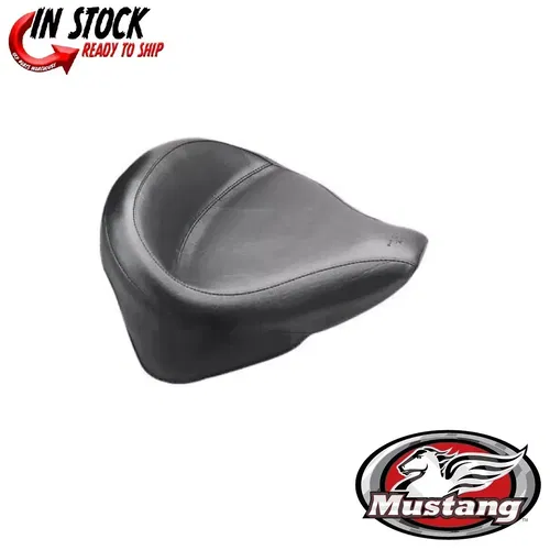 Mustang Wide Touring Vintage Solo Seat Harley FLSTS FLSTSC 2000-2016 0802-0485