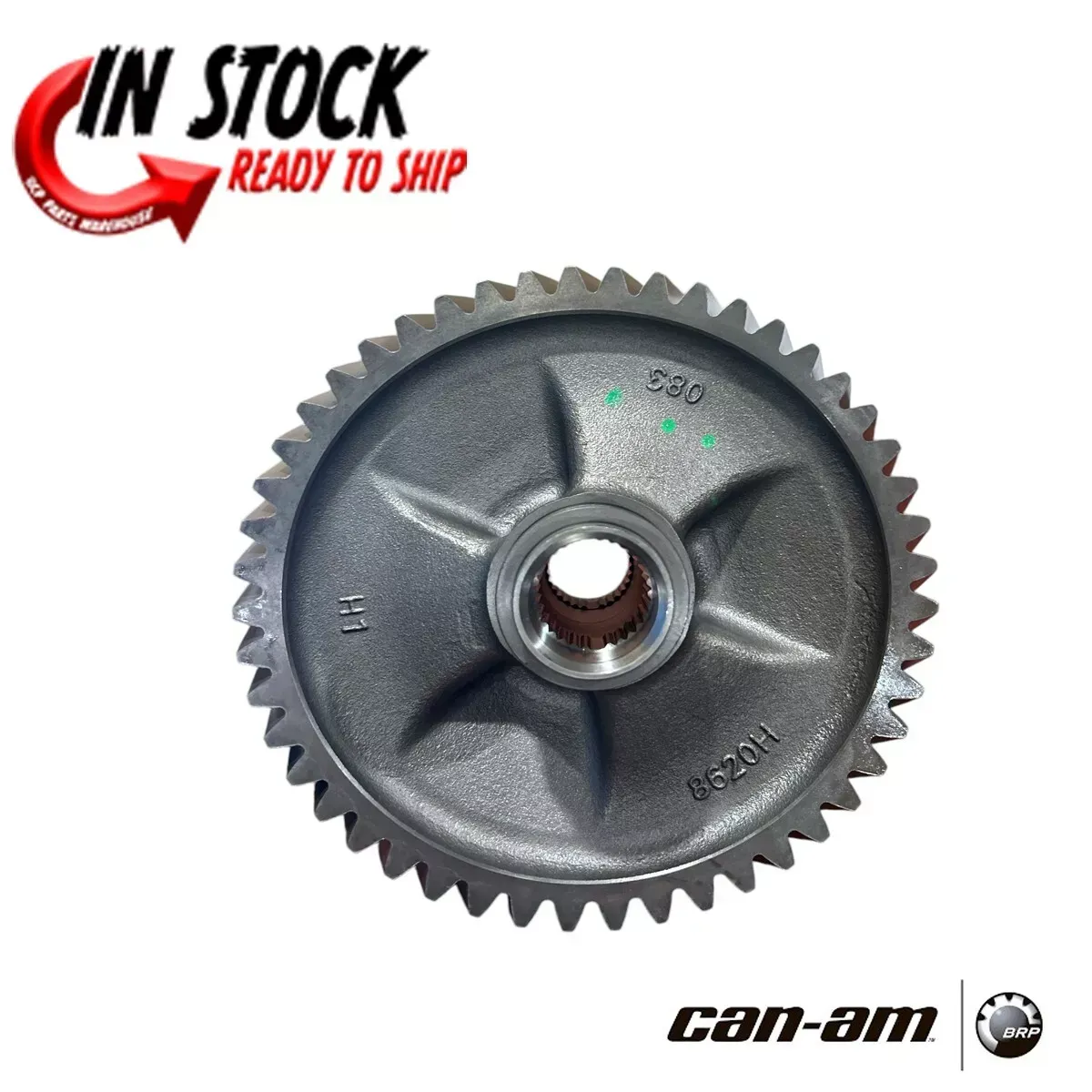 【中古】 CAN AM 48T TRANSMISSION DRIVE GEAR 2018-2024 MAVERICK X3 パーツ