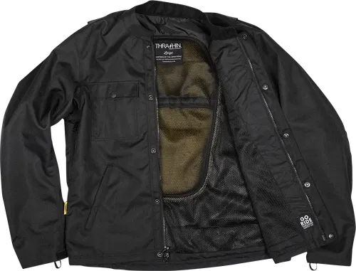 THRASHIN SUPPLY CO. Fits Atlas V2 Riding Jacket - Black - Medium TMJ-09-09