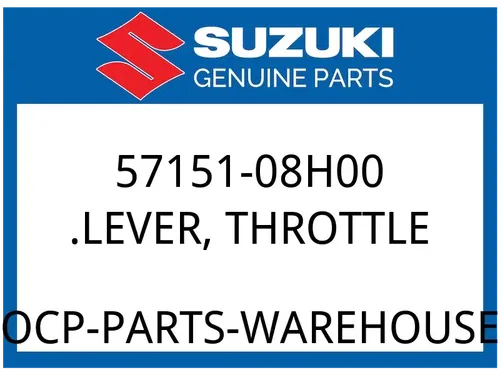 Suzuki OEM Part 57151-08H00 .LEVER,THROTTLE