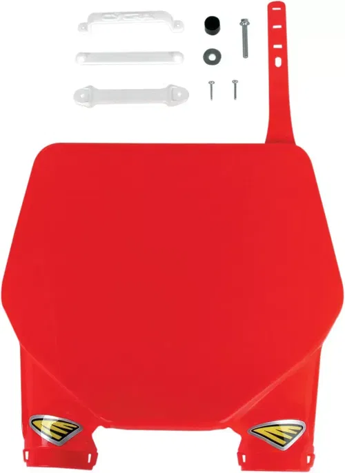Cycra Red Front Stadium Number Plate For Honda CRF 250 R 08-09, 450 R 2008