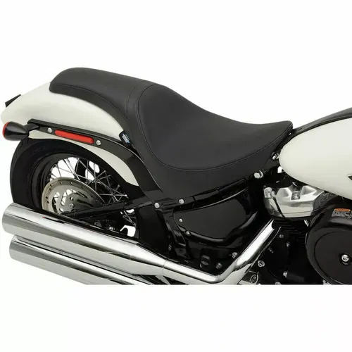 Solar Reflective Leather Smooth Predator 2-Up Seat 2018-19 Harley Softail