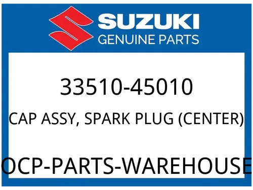 Suzuki OEM Part 33510-45010 CAP, SPERK PLUG