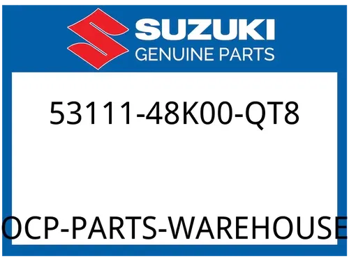 Suzuki OEM Part 53111-48K00-QT8 FENDER,FRONT (BLUE)