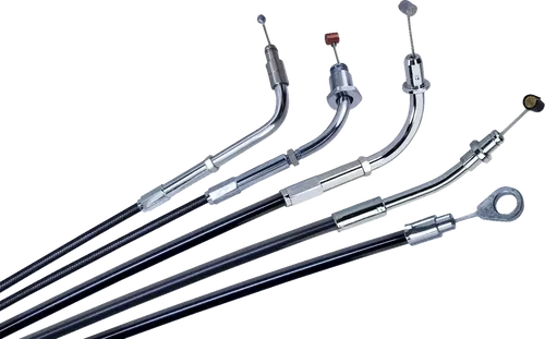 BARNETT High-Efficiency Black Vinyl Clutch Cable - +10" Size 101-30-10068-10