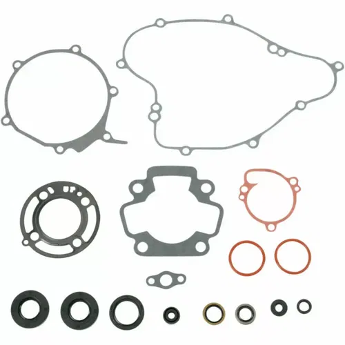Moose Racing Complete Gasket Kit with Oil Seals For Kawasaki KX 65 00-05