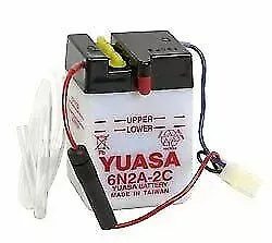 Yuasa 6N2A-2C Honda CT70 Trail, 70H '69-'71 Conventional 6 Volt Battery