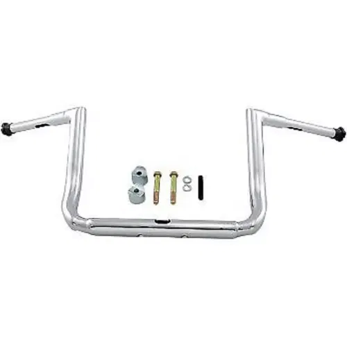 LA Choppers 12" Chrome 1-1/2" Grande Twin Peaks Handlebars for 99-13 FLHT/FLHX