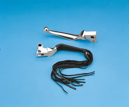DRAG SPECIALTIES SEATS Fringed Leather Lever Covers DS243063
