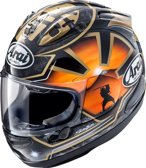 ARAI Corsair-X Dani Samurai-2 Helmet MOTORCYCLE 2XL Black