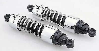 Progressive Suspension 412 Chrome 13" Heavy Duty Shocks for Harley-Davidson