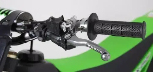 Zeta 4-Finger CNC Pivot Folding Clutch Lever For Kawasaki KX 250 F 450 F 06-16