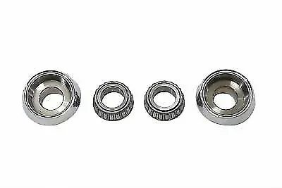 7 degree Raked Fork Neck Cup Chrome,for Harley Davidson,by V-Twin