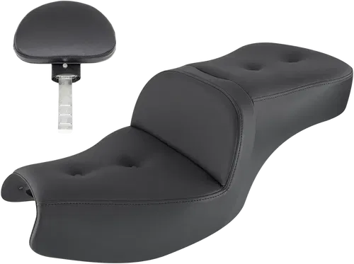 SADDLEMEN Roadsofa* Fits Seat - Pillow Top - With Backrest - Indian I20-06-181BR