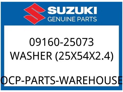 Suzuki OEM Part 09160-25073 WASHER, PRI DRIVEN GEAR THR