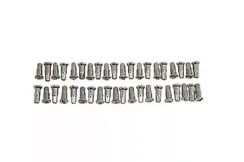 Spoke 40 Piece Stainless Steel Nipple Set fits Harley Davidson 45-0680