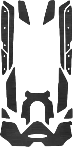 WSM Traction Mat 012-336BLK Black